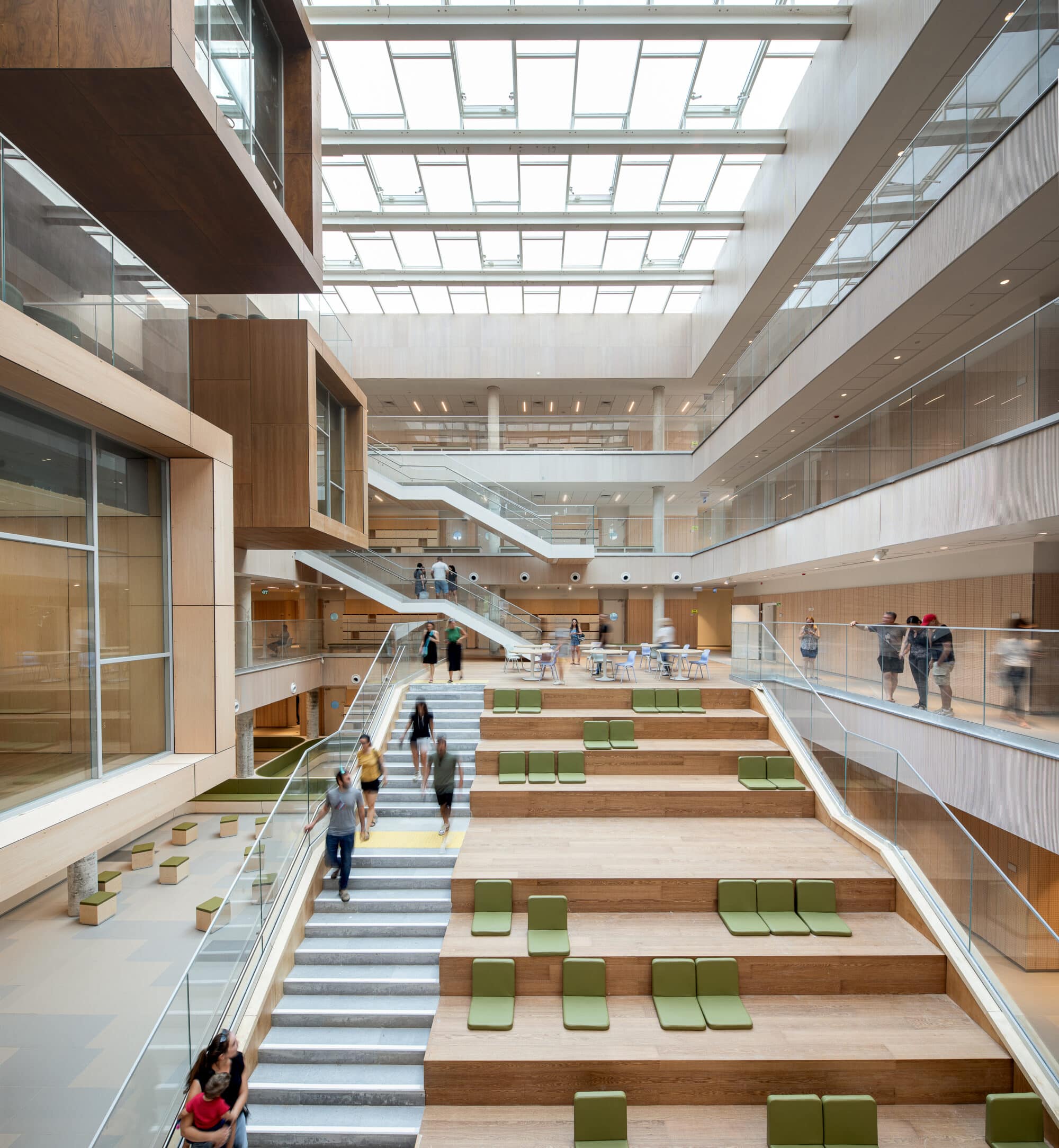 Exterior wood cladding for the Naomi Shemer School 10